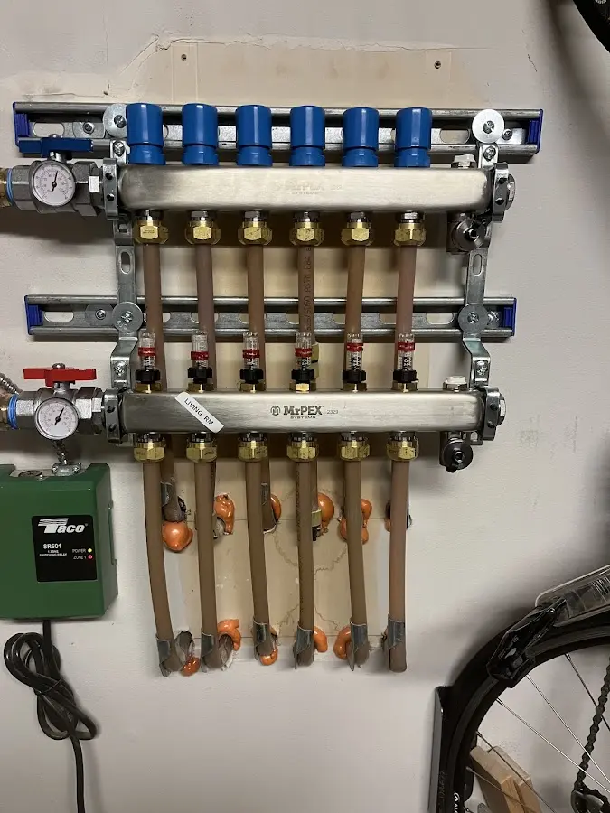 Plumber performing Leak Detection at a residential property in Buies Creek